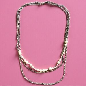 J. Crew Multi Layered Necklace